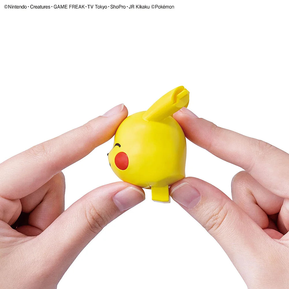 Pokémon Plamo | #16 - Pikachu zittend - bouwpakket