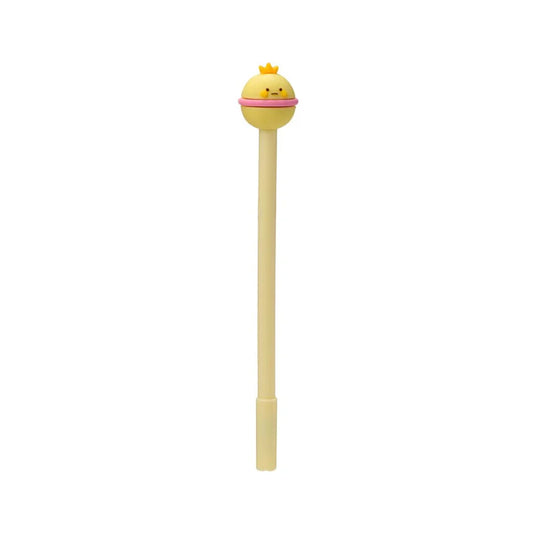 kawaii uitwisbare pen met gele planeet topper