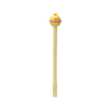 kawaii uitwisbare pen met gele planeet topper