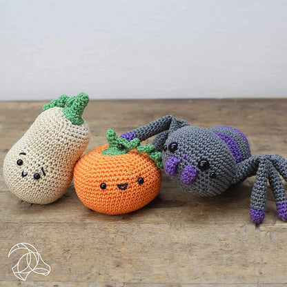 Amigurumi | Crochet kit Pumpkins - 12 & 7 cm