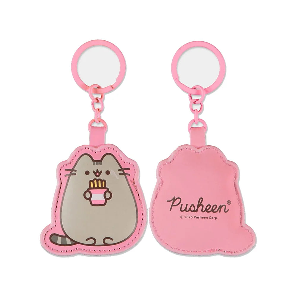 pusheen sleutelhanger met kawaii puffy effect