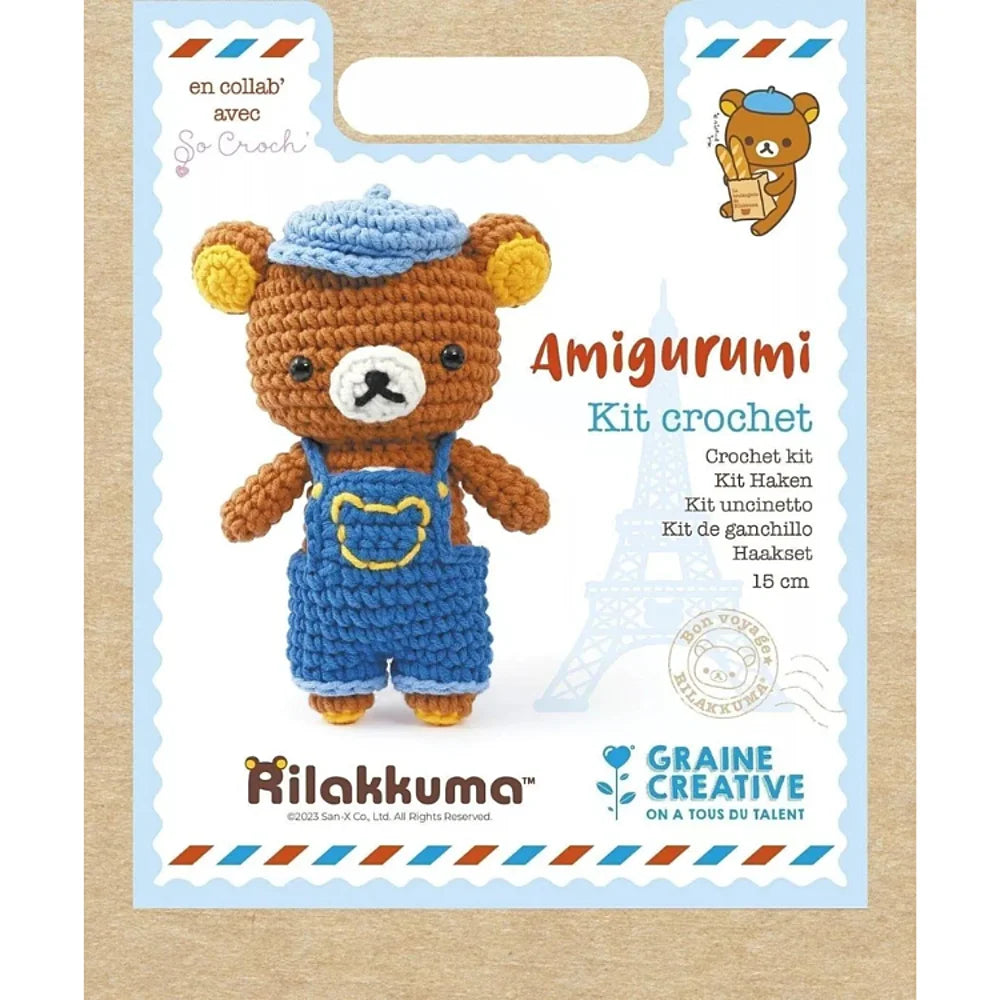 Amigurumi | Crochet Kit Rilakkuma - 13 cm