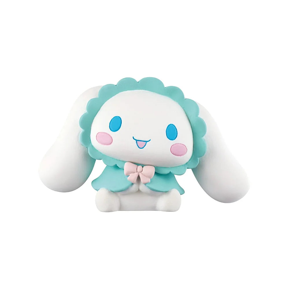 Cinnamoroll verzamelfiguur staand – kawaii Sanrio blind bag variant met blauwe ogen