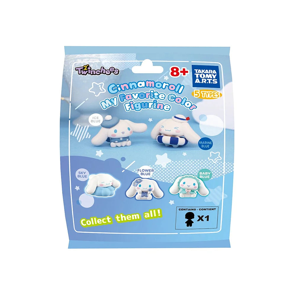 verschillende varianten van cinnamoroll blind bag collectie, ideaal voor verzamelen