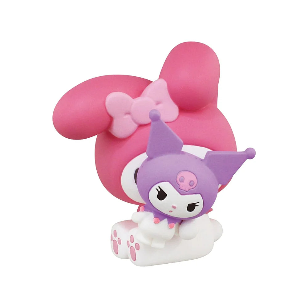 Cinnamoroll verzamelfiguur – kawaii Sanrio Hide & Seek blind bag variant met witte pup
