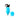 Blauwe highlighter met zwarte 3D kat