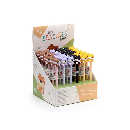 Vrolijke pen met hondentopper, ideaal als kawaii cadeautje