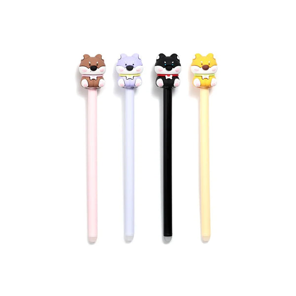 Shiba inu schrijfhulpje – uitwisbare pen voor foutloos kawaii plezier