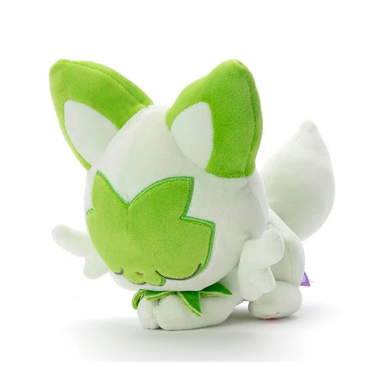 Pokémon | Sprigatito slapend - knuffel 20 cm