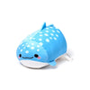 kawaii walvis knuffel op wit bed 🐋🛏️