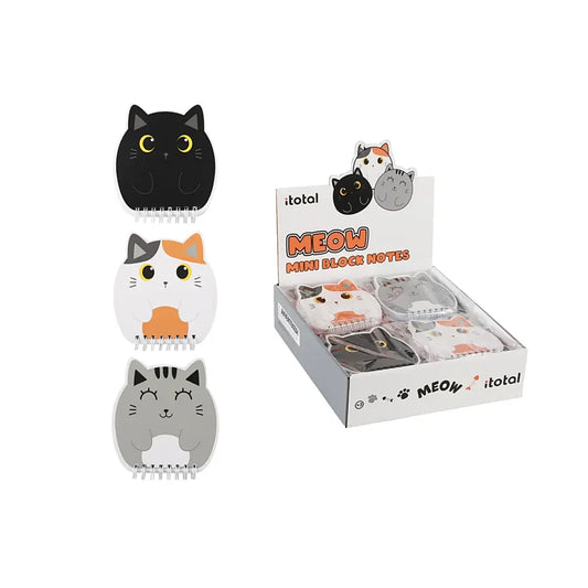 kawaii notitieblokjes met schattige kattenillustraties