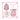 Garden Square sticker scene – kawaii roze taart-wereld met schattige panda's