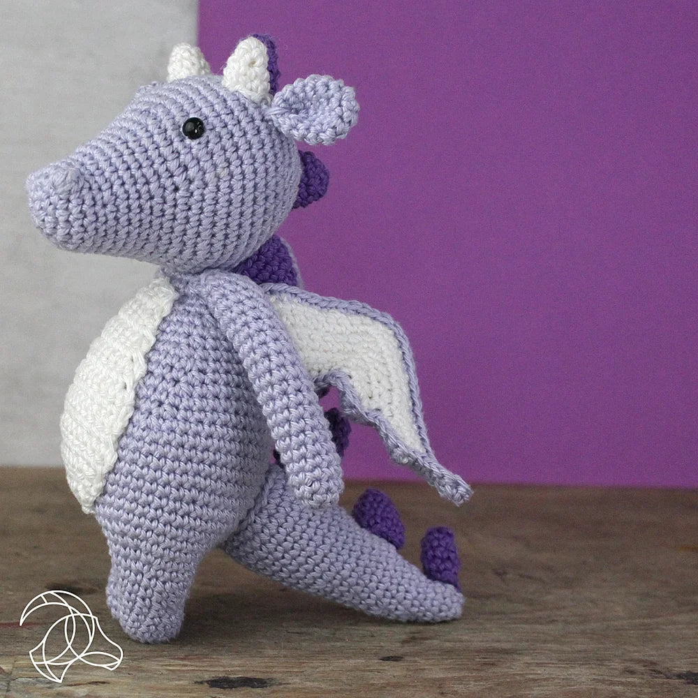 Amigurumi | Crochet kit Syl the dragon - 18 cm