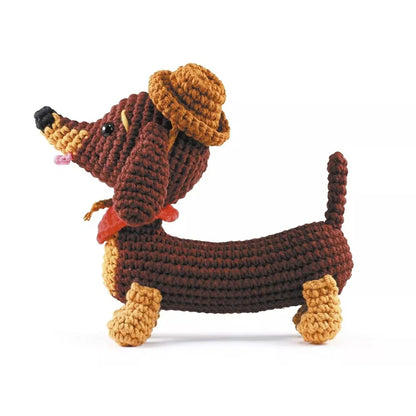 Amigurumi | Dachshund Crochet Kit - 18 cm