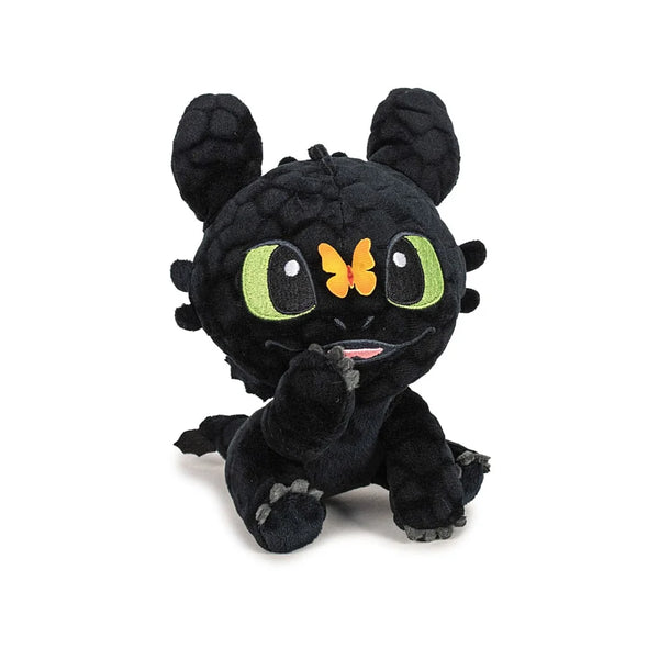 toothless knuffel met vlindertje