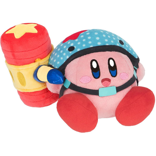Kirby | Toy Hammer Kirby - knuffel 19 cm