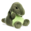 kawaii tyranno knuffel close-up